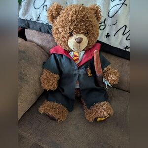 18" Build A Bear Workshop Harry Potter Bear Gryffindor Full Costume  Bear EUC